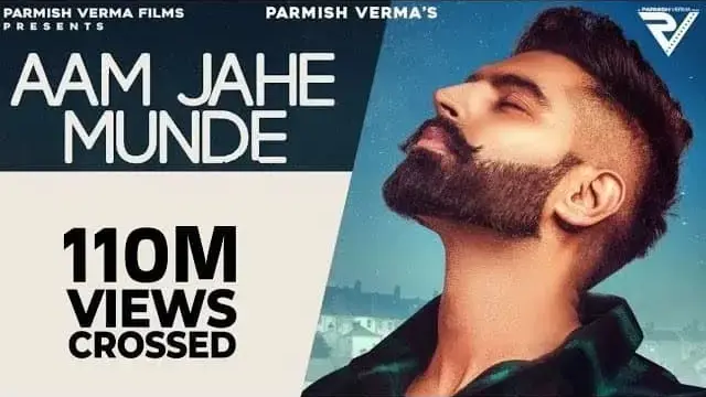 Aam Jahe Munde Lyrics - Parmish Verma (feat. Pardhaan)